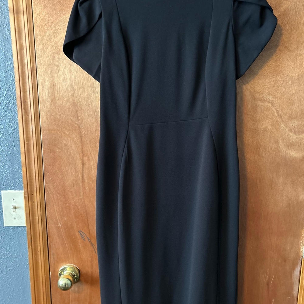 Calvin Klein Classic Black Midi Dress